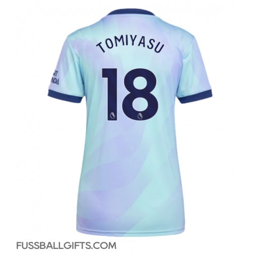 Arsenal Takehiro Tomiyasu #18 Fußballbekleidung 3rd trikot Damen 2024-25 Kurzarm